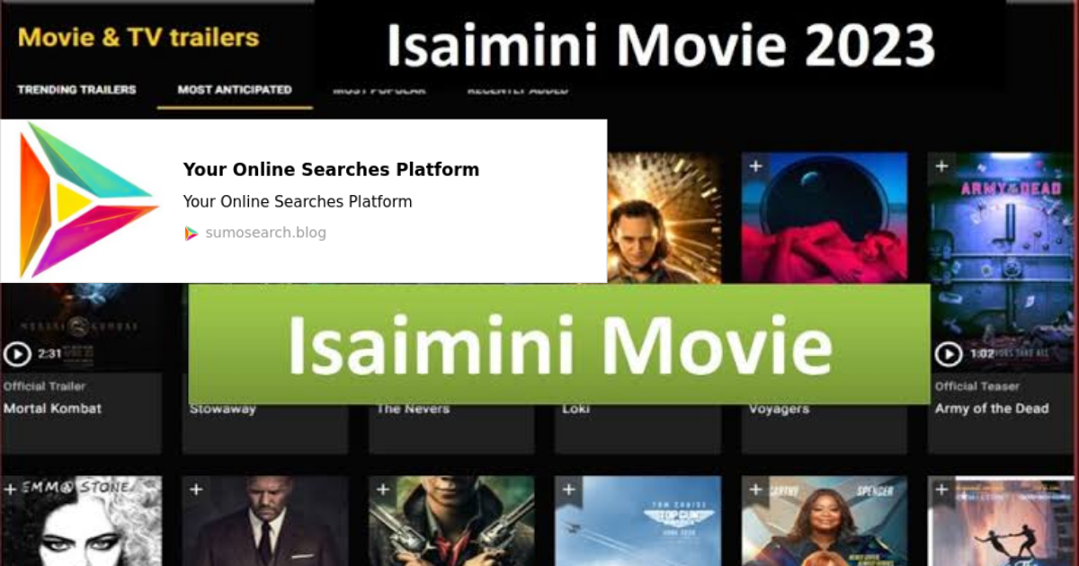 Isaimini Tamil Movies