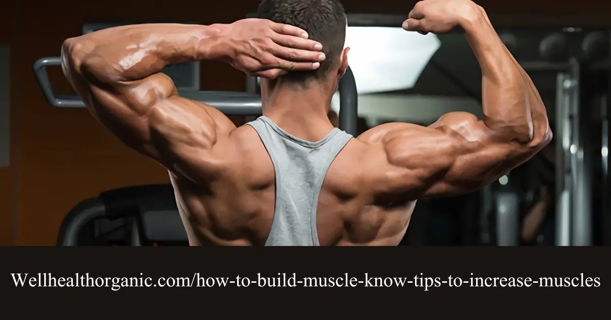 Unlock Your Strength: Essential Tips from WellHealthOrganic How to build muscle Know tips to increase muscles in 2024