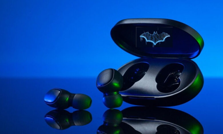 Batman Style Wireless BT Earbuds